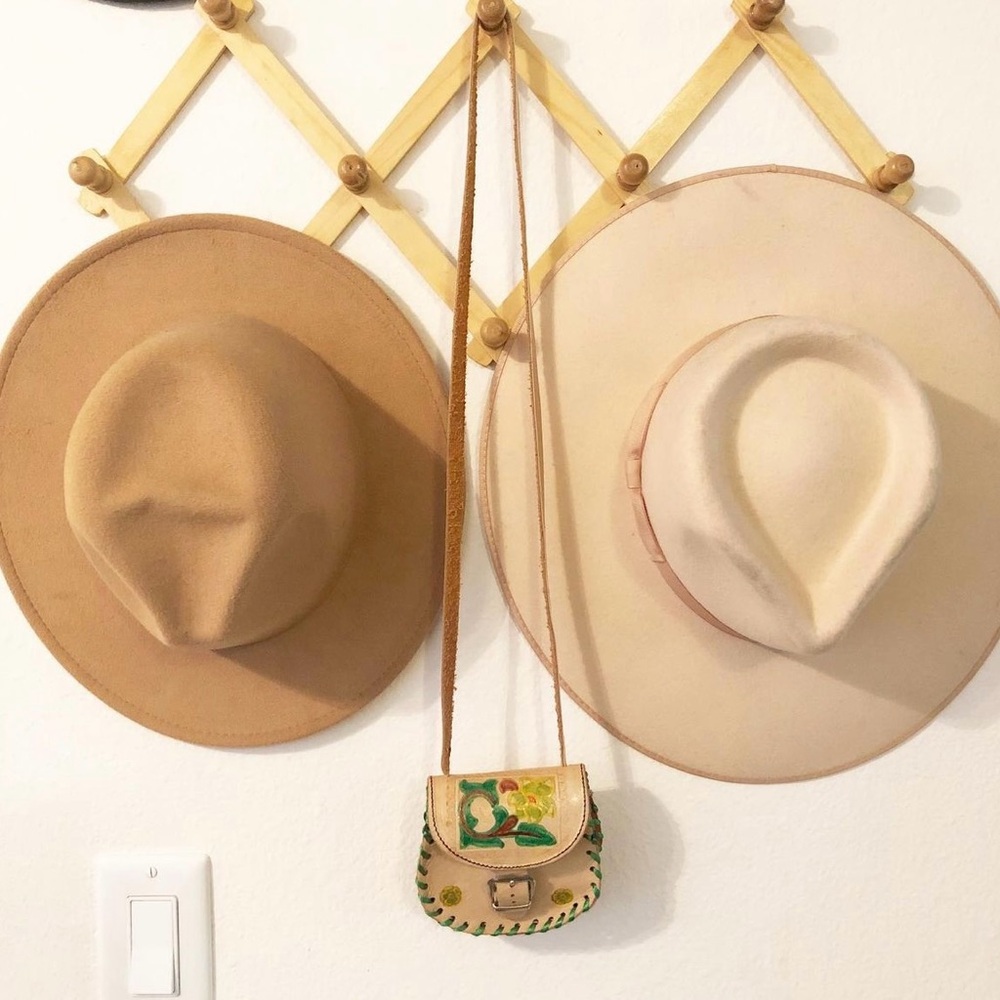 Lack of colors hat (on the right)